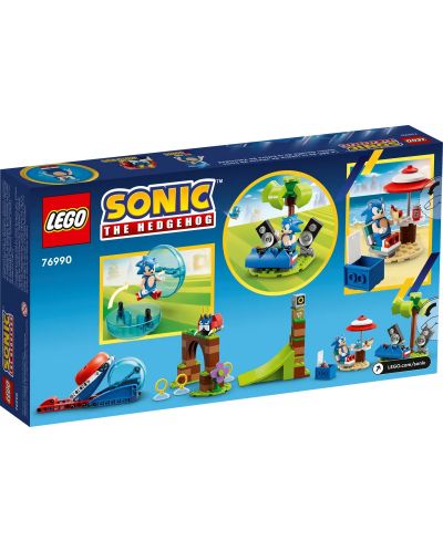 Конструктор LEGO Sonic - Предизвикателство на Соник, Скоростна сфера (76990) - 10